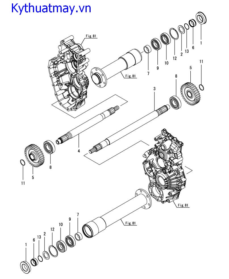 Trục xe